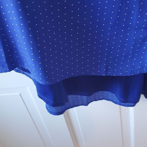 LULUS FARAH ROYAL BLUE TRUE WRAP DRESS MIDI SIZE MEDIUM SIZE MEDIUM LULU'S - Picture 7 of 14